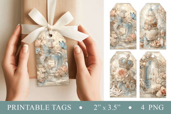 Download Alice Tea Garden Printable Tags Set - Premium Resources