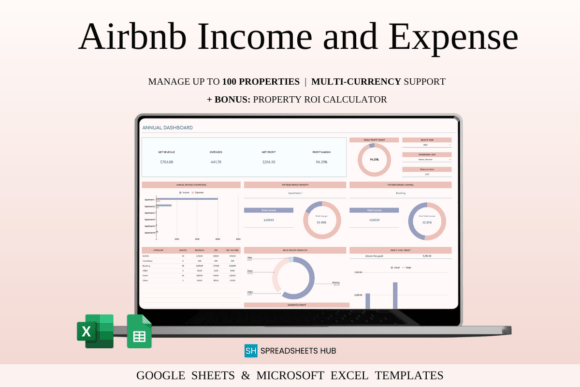 Download Airbnb Income and Expense Spreadsheet - Expense Collection