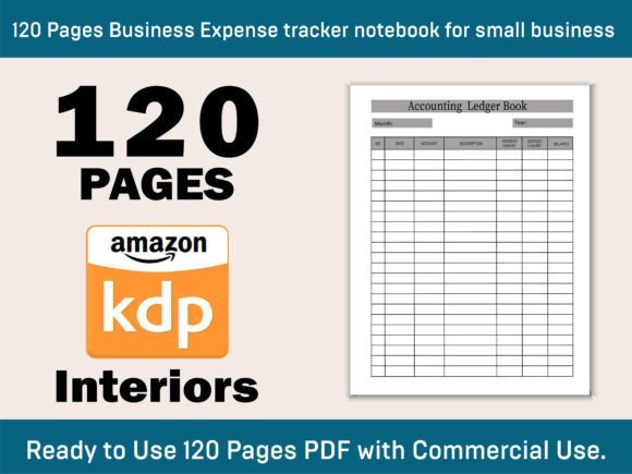 Download Business Expense Tracker Kdp Interior - Expense Collection