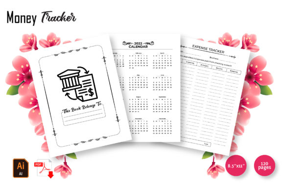 Download Expense Tracker with Calendar KDP - Expense Collection