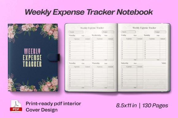 Download Weekly Expense Tracker Notebook - Expense Collection